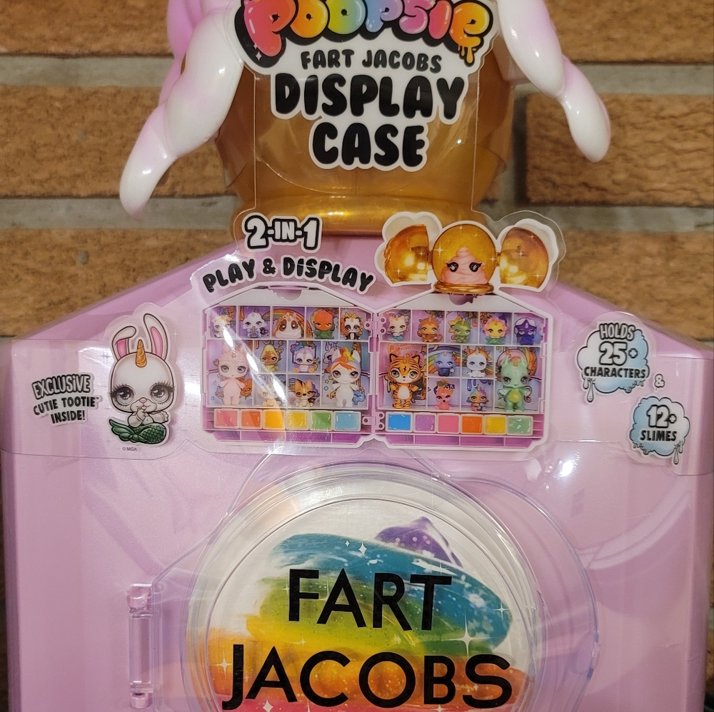 Poopsie Display Case Fart Jacobs